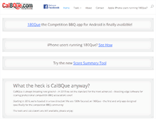 Tablet Screenshot of calbque.com
